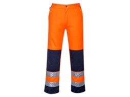 Calça Bicolor De Alta Visibilidade Seville – Segurança E Estilo Laranja-mar / S