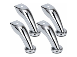 Pernas Elegantes Em Formato De S Para Móveis, Pernas De Metal Para Sofás Para Ampla Aplicação Em Sua Casa E Escritório