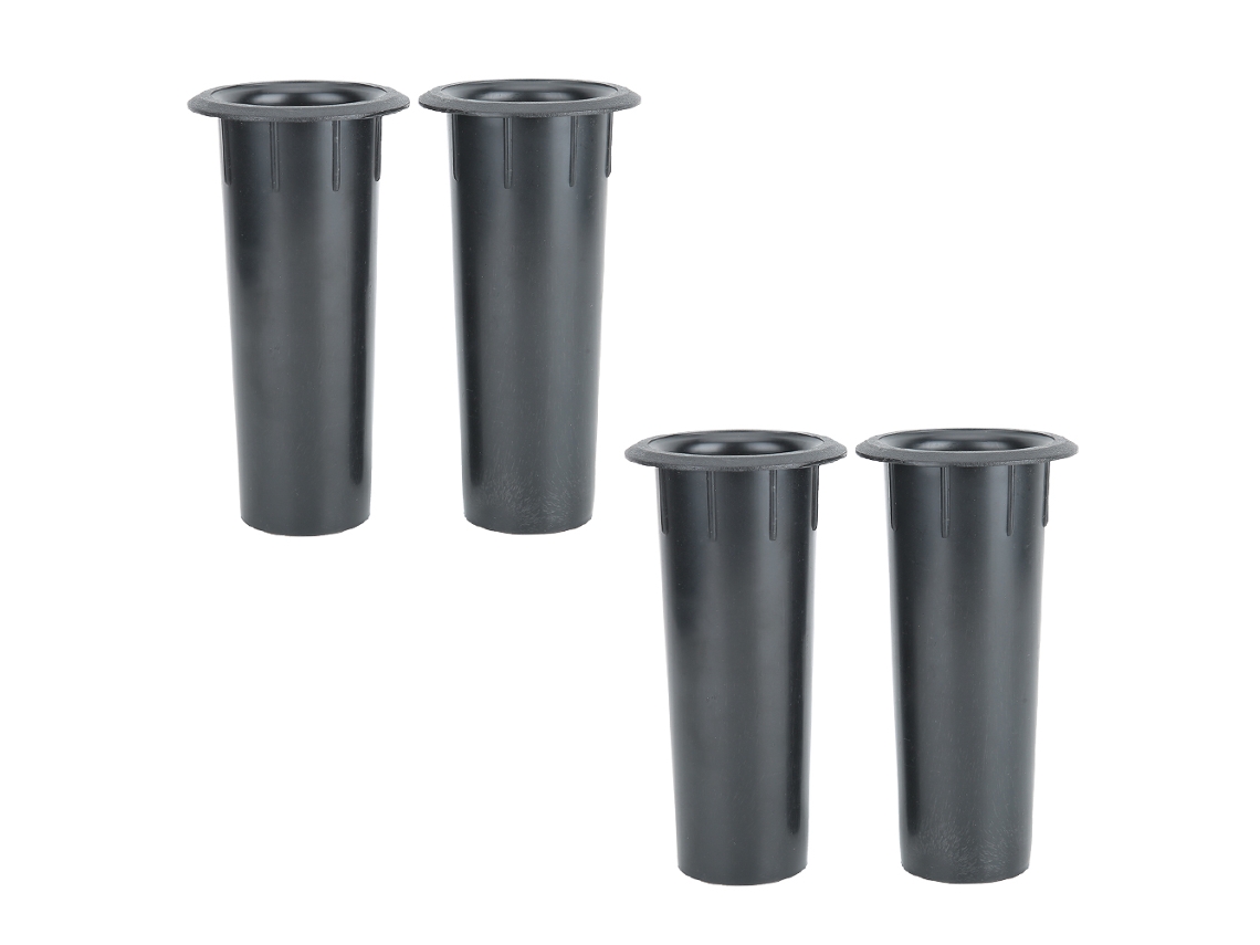 4pcs Tubos Inversores para Alto-falante Woofer 4 6 Polegadas com Buraco 45mm | S/MARCA