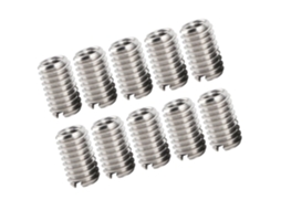 Chiciris Conjunto De 10 Insertos Para Reparo Roscas, Fêmea M4x0,7