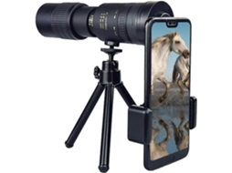 Telescópio Monocular Eksma 10, 300x40mm, Telescópio Monocular Super Telefoto Zoom para Visão Noturna À Prova D'água BRILVIBERA