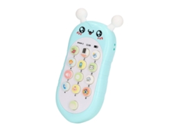 Primerox brinquedo Telefone Infantil Abelha Musical com Cordão para Educação e Dormir Verde