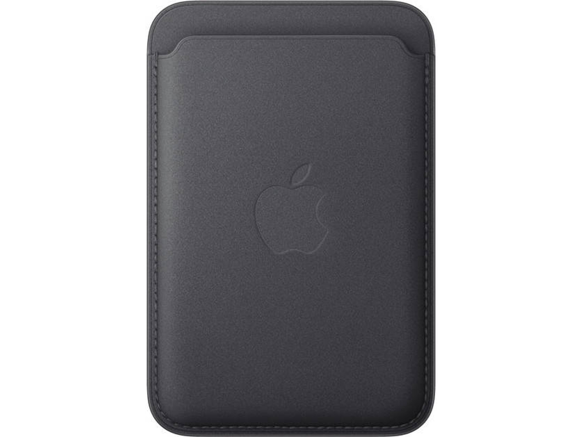 Carteira APPLE para iPhone FineWoven com MagSafe (Preto)