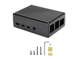 Raspberry Pi 4b Invólucro De Resfriamento Passivo Em Liga De Alumínio Brilvibera