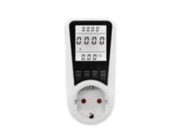 Laxiscreed Tomada Inteligente Com Monitor De Energia E Tela Granda Para Controle Simples