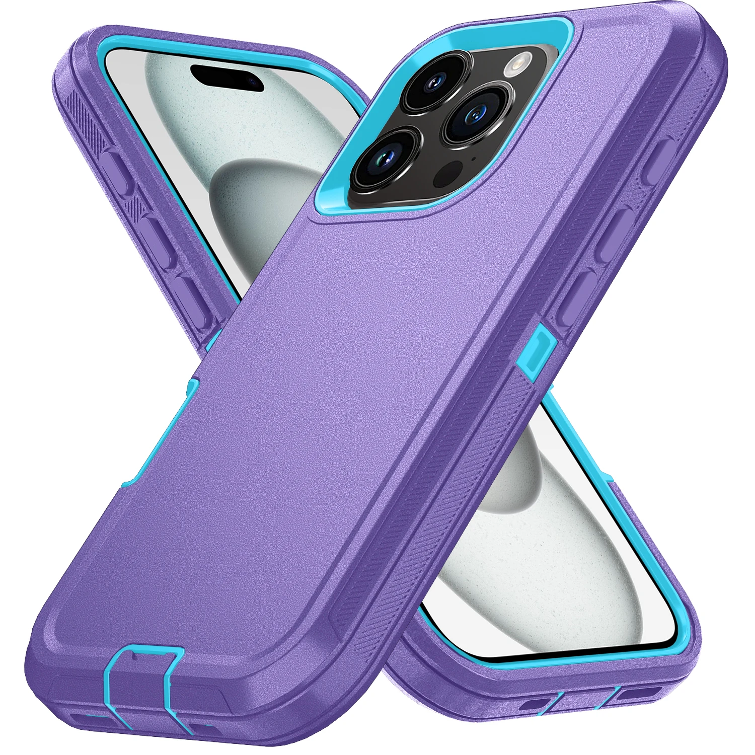 (roxo, Iphone 16e) Capa Rígida Fosca, Material Pctpu, Resistente A Impactos, Com Clipe Para Cinto.
