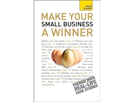 Livro Make Your Small Business A Winner Teach Yourself de Anna Hipkiss (Inglês)