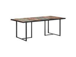 Mesa de jantar VIDAXL Marrom Madeira (200x100x76 cm)