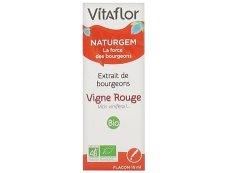 Naturgem Bio Extrato de Broto de Vinha Vermelha 15 Ml VITAFLOR