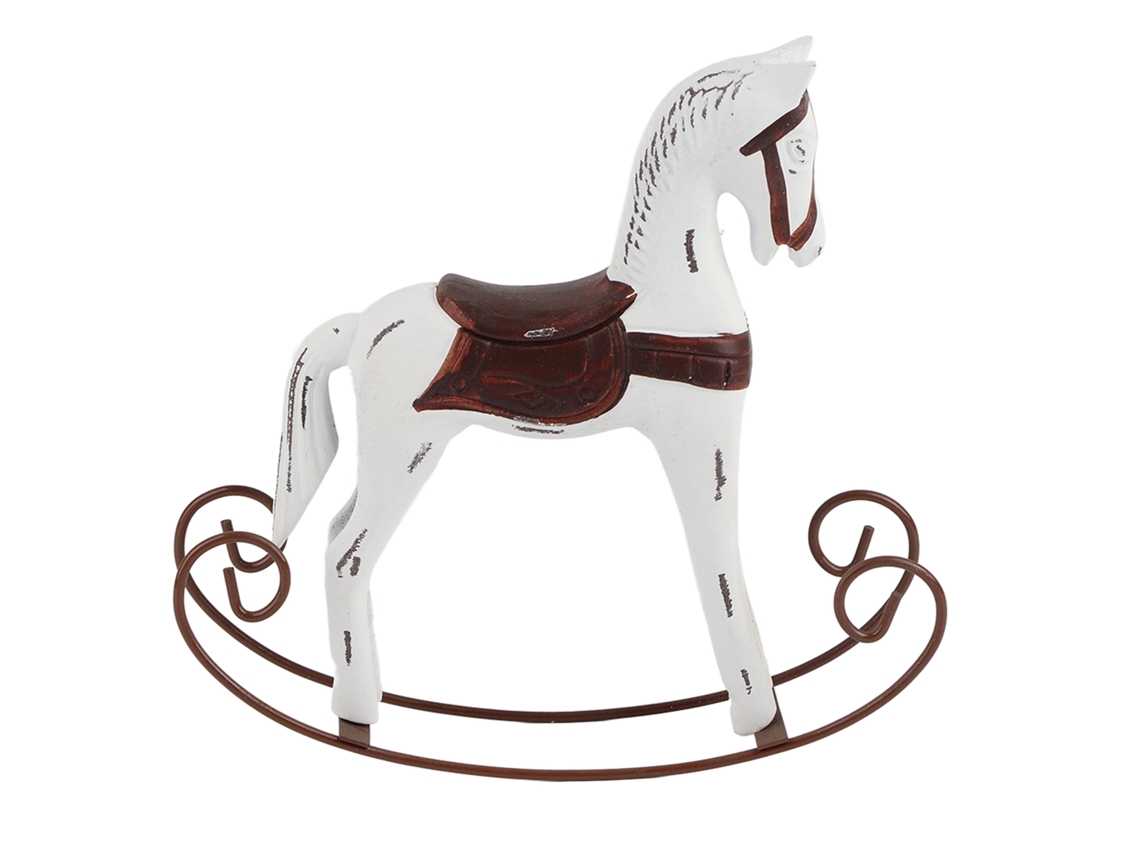 Laxiscreed Cavalo De Madeira Pintado Para Presentes E Decoração Infantil
