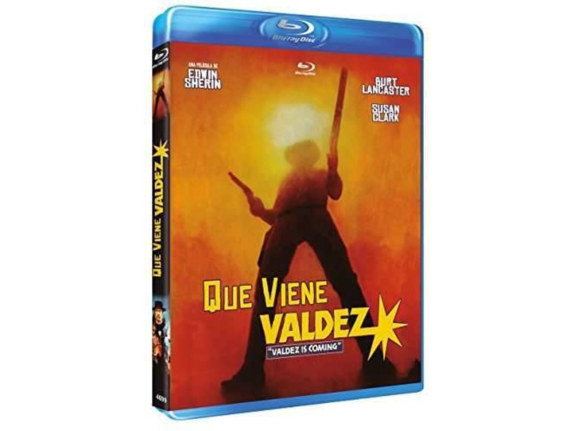 Blu-Ray Que Viene Valdez 1971 Valdez Is Coming (Edição em Espanhol)