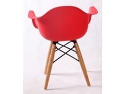 Cadeira para criança CSD Neo Criança (Vermelho - PP - 56.5 x 42 x 41 cm) — Polipropileno e Faia