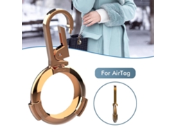 Airtag Capa Protectora EOOCOO de Metal com Portachaves