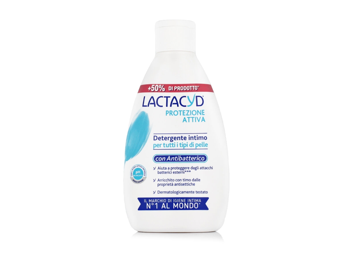 Gel Íntimo LACTACYD Antibacteriano 300 Ml