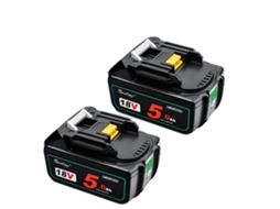 Bateria Waitley 18v, Capacidade De 5ah, Tecnologia Li Ion,2 Pcs Bateria Oem