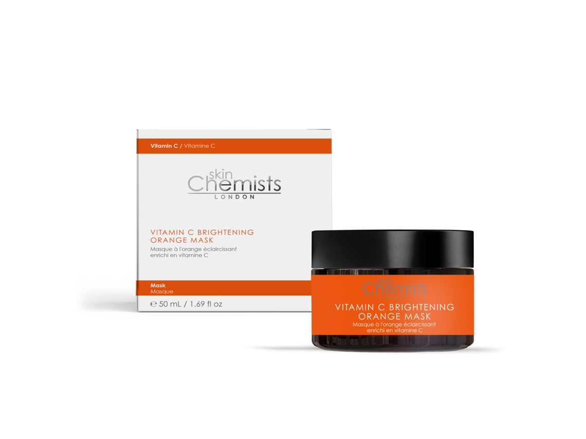 Máscara Iluminadora De Laranja Com Vitamina C