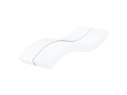 Vidaxl Colchão De Espuma Infantil 80x160 Cm Dureza H2 H3 Branco
