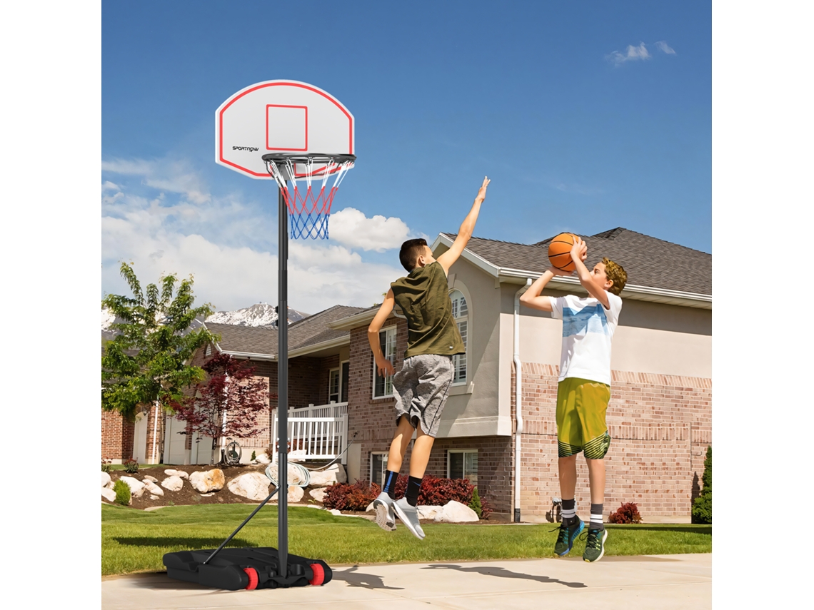 Tabela De Basquetebol, Aço, Pe, Preto