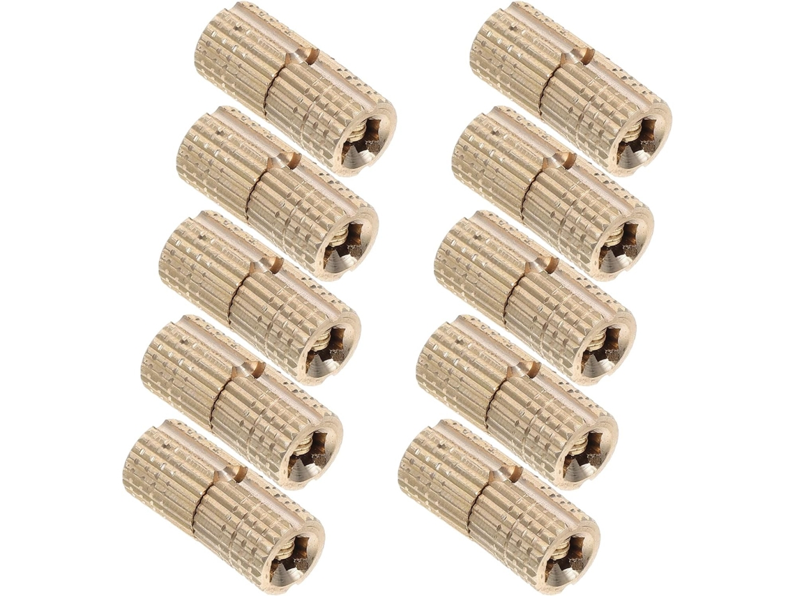 Conjunto de 10 Dobradiças Invisíveis de Cobre para Móveis e Caixas de Joias, com Abertura para Portas. SFUSHOS