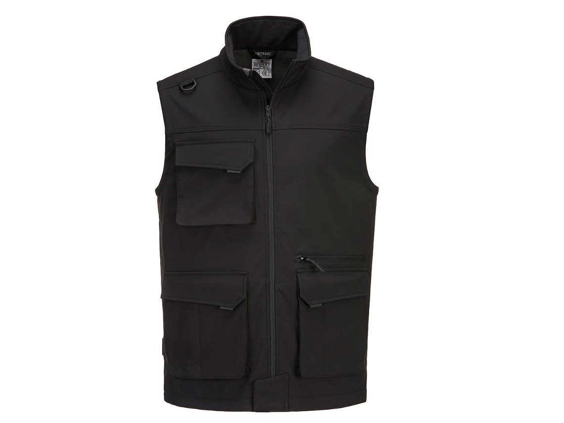 Colete Kx3 Softshell Leve E Funcional Preto / Xxxl