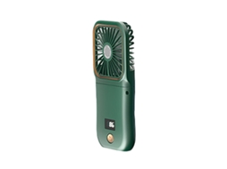 Ventilador de Mesa BRILVIBERA dobrável, 3 velocidades, recarregável USB, com bateria de 3000mAh