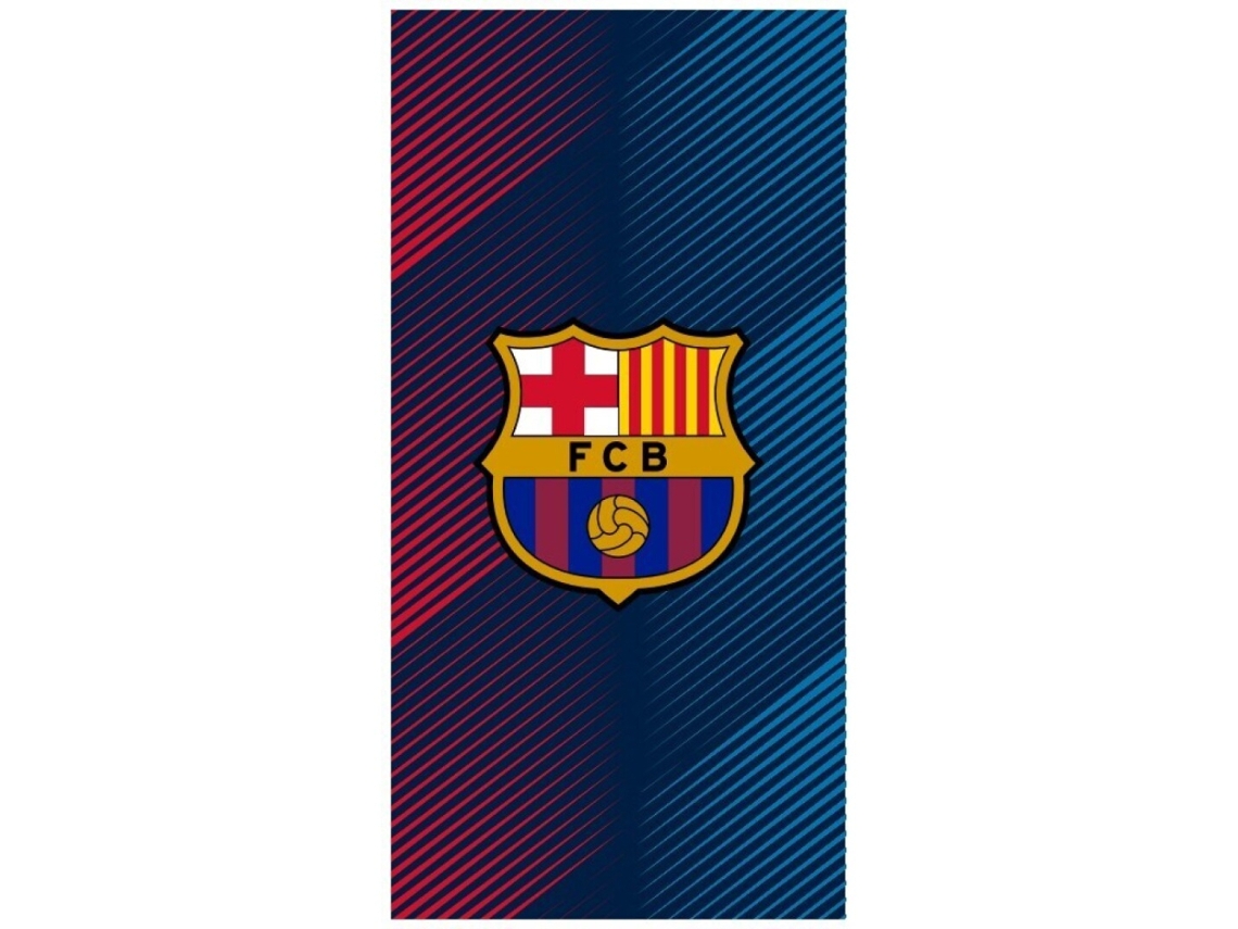 Toalha F.c Barcelona Algodon 70x140cm