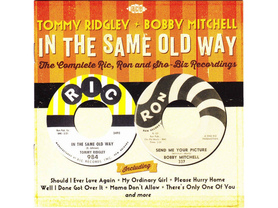 CD Tommy Ridgley + Bobby Mitchell  - In The Round (1CDs)