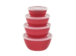 Tigelas De Mistura Com Tampas, Recipientes Herméticos Empilháveis Para Organização Da Cozinha, Conjunto De Tigelas Multiuso Para Preparação De Aliment