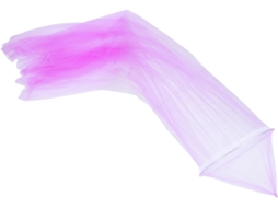 Dossel De Cama Redondo Roxo Em Poliéster