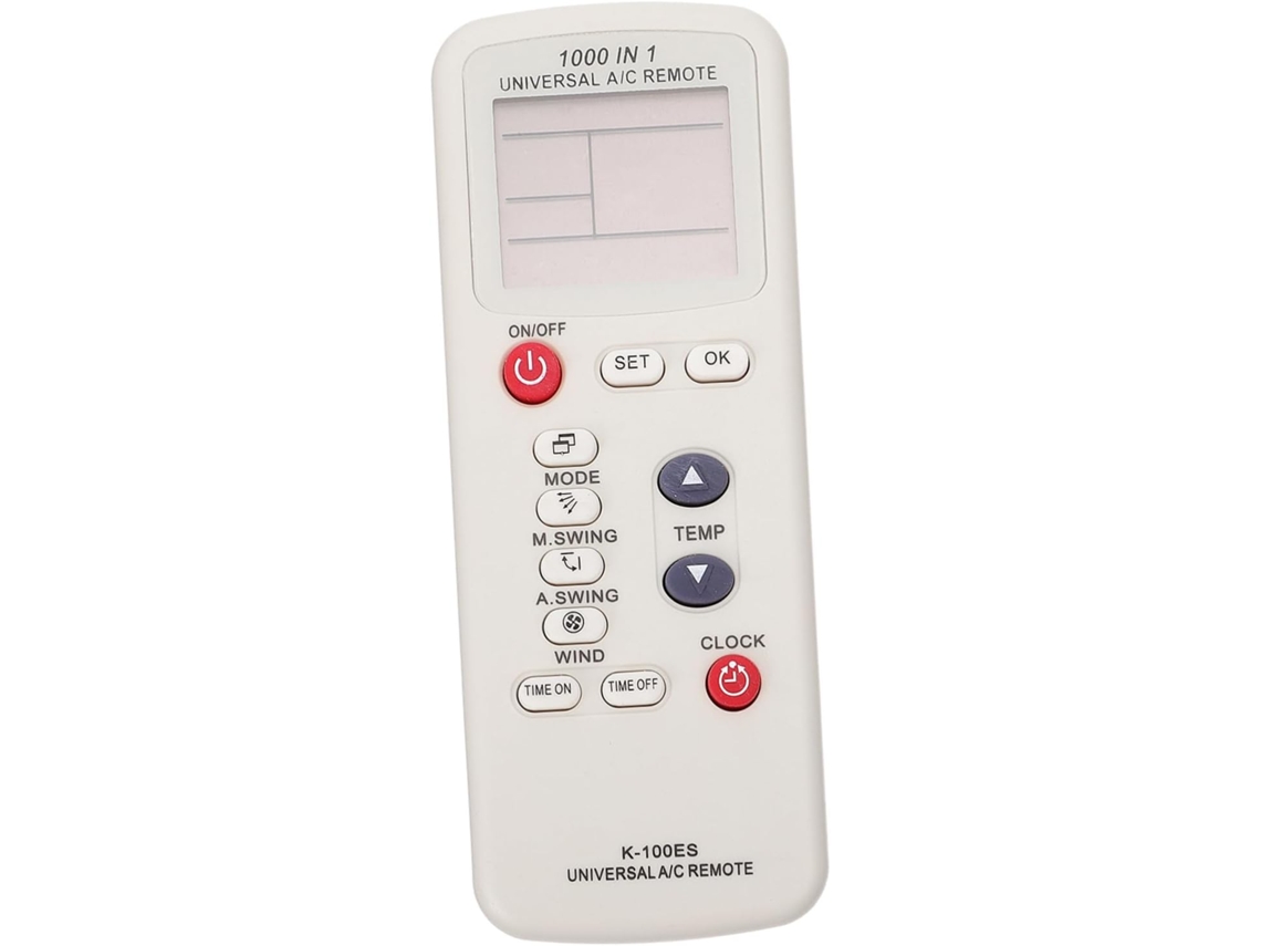 Conjunto De 3 Peças De Controle Remoto Universal Para Ar Condicionado