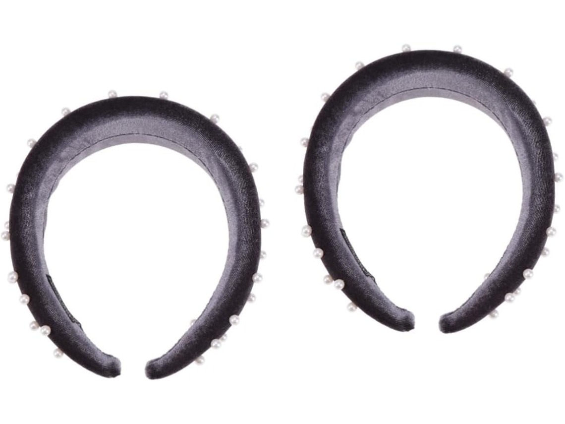 Conjunto De 2 Elegantes Faixas De Cabelo De Aba Larga Para Mulheres E Meninas.