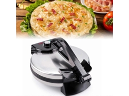 Máquina De Panqueca E Crepe Elétrica De 1800 W Com Aquecimento Em Ambos Os Lados E Ampla Superfície Antiaderente.