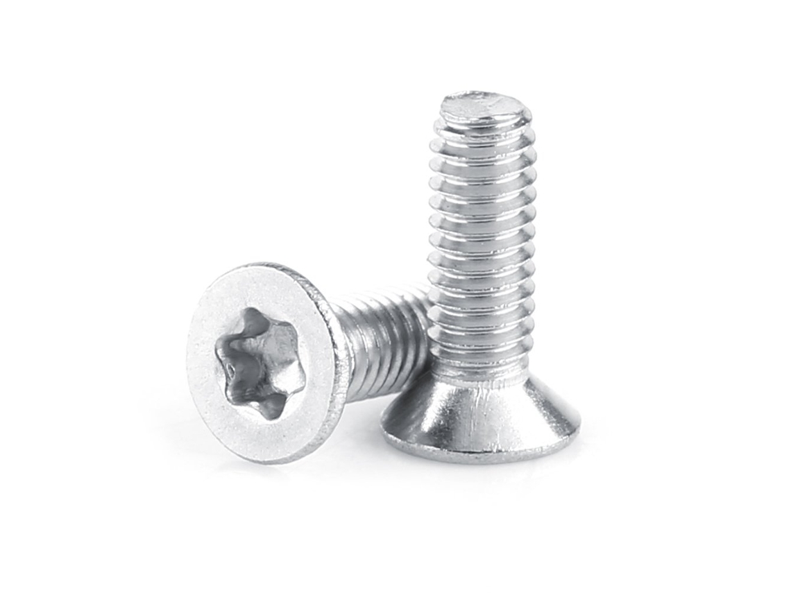 Parafusos De Máquina Com Cabeça Chata E Encaixe Em Estrela M2, 5x 6mm Fixadores Em Aço Inoxidável 304 Para Máquinas E