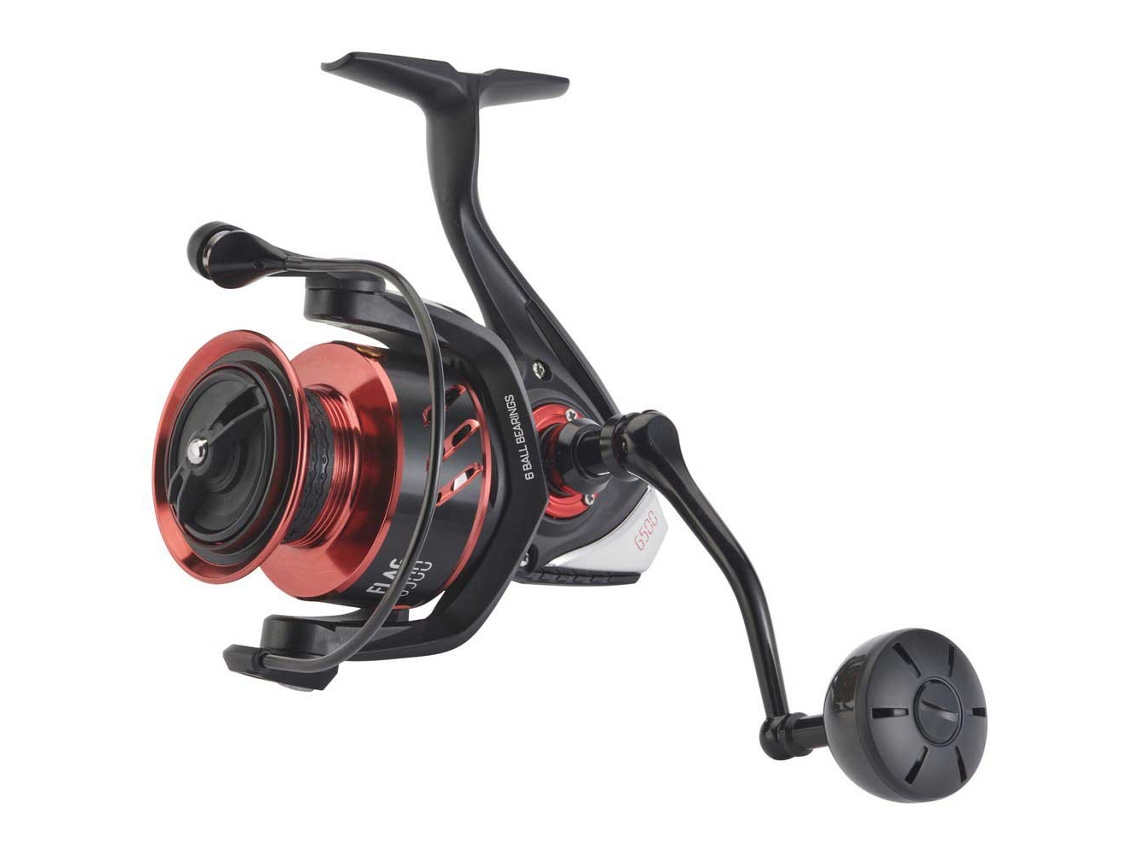Molinete Surfcasting Flag Prateado 6500Spinit