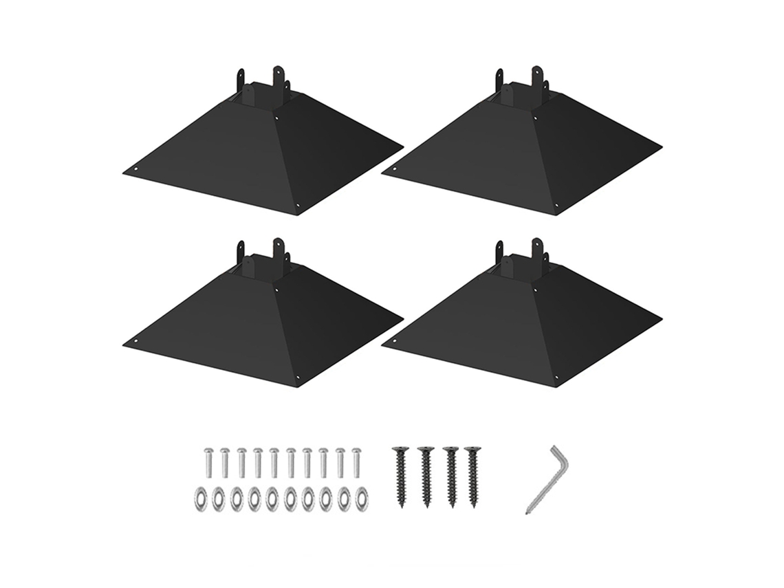 Laxiscreed Proteção Contra Esquilos Para Colunas 4x4, Resistente E De Longa Duração