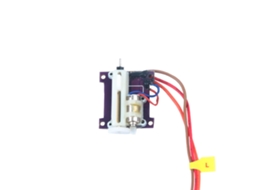 Conector Jr nº 1, Peça R nº 1,7g, Servo Digital Linear Pequeno 3P 1mm, Conector Jr/JST para Microaviões com Alça Fixa. MDUG