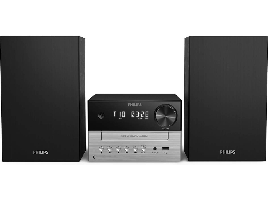 Sistema Micro PHILIPS TAM3205M2/12 (20 W -  Bluetooth)
