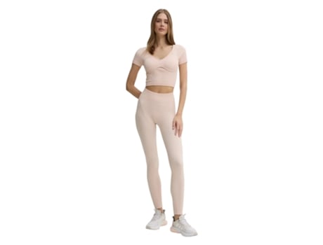 Top De Mulher Acho Roupas Algodão Rosa (m/l)