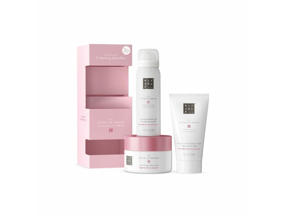 Conjunto De Cosmética Unissexo Rituals The Ritual Of Sakura (mulher - Creme Corporal 70 Ml)