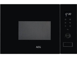Micro-ondas Encastre AEG MSB2057D (20 L - Com Grill - Preto)