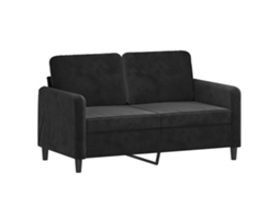 2-seater Sofa, 2-seater Sofas Vidaxl Preto Veludo (n/a)