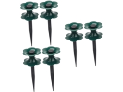 Conjunto de 3 Guias de Plástico Reforçado para Carretel de Mangueira, para Uso Externo SFUSHOS (2 Peças)