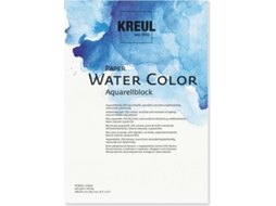 Bloco de Artista KREUL Papel Aquarela Din A3 10 Folhas