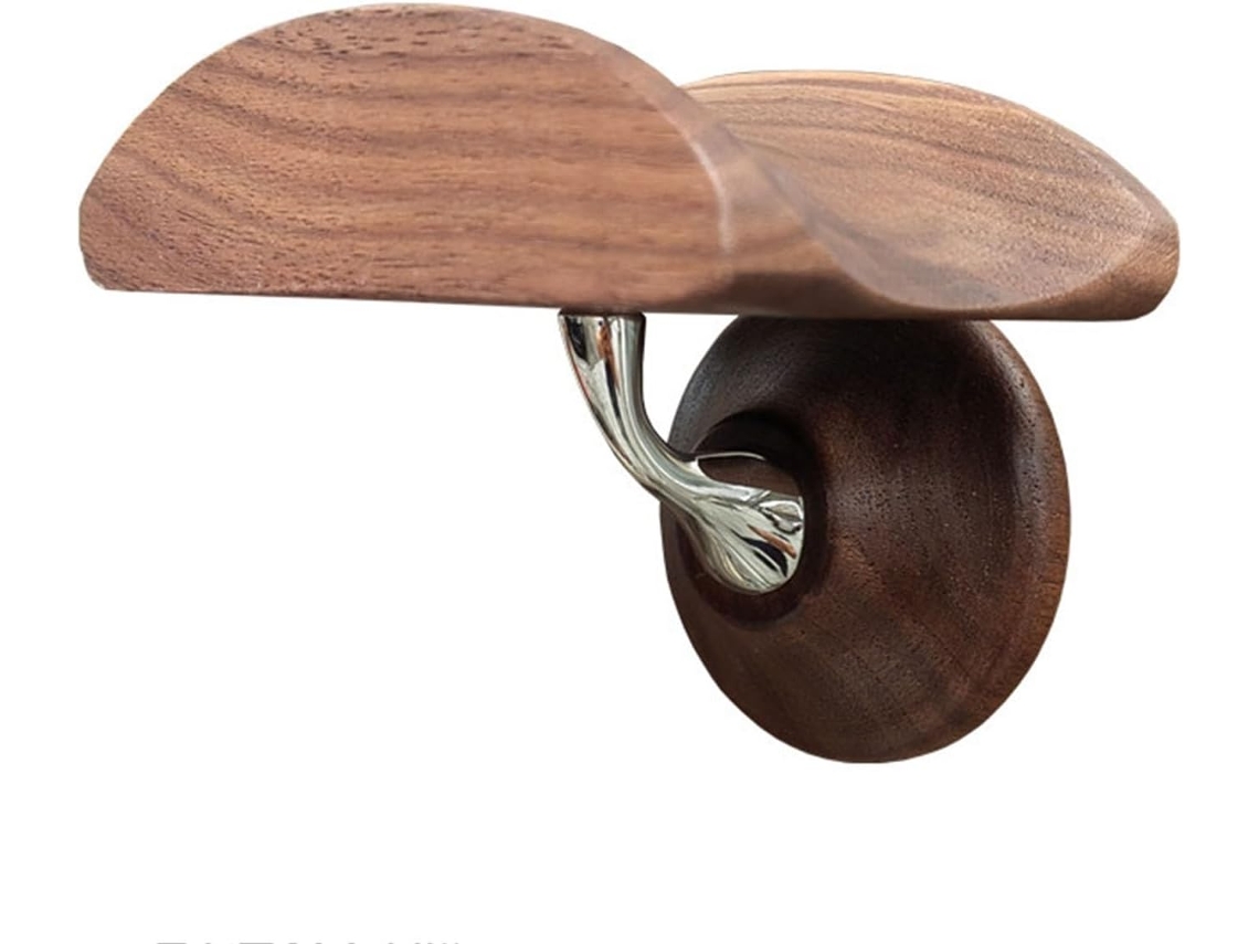 Suporte De Parede Para Fones Ouvido Gancho Adesivo – Design Sem Furos Com Forte Na Parte Traseira, Adequado Para