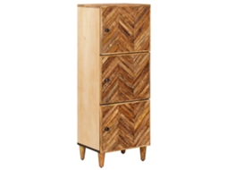 Vidaxl Gabinetes De Armazenamento Castanho 40 X 33,5 X 110 Cm