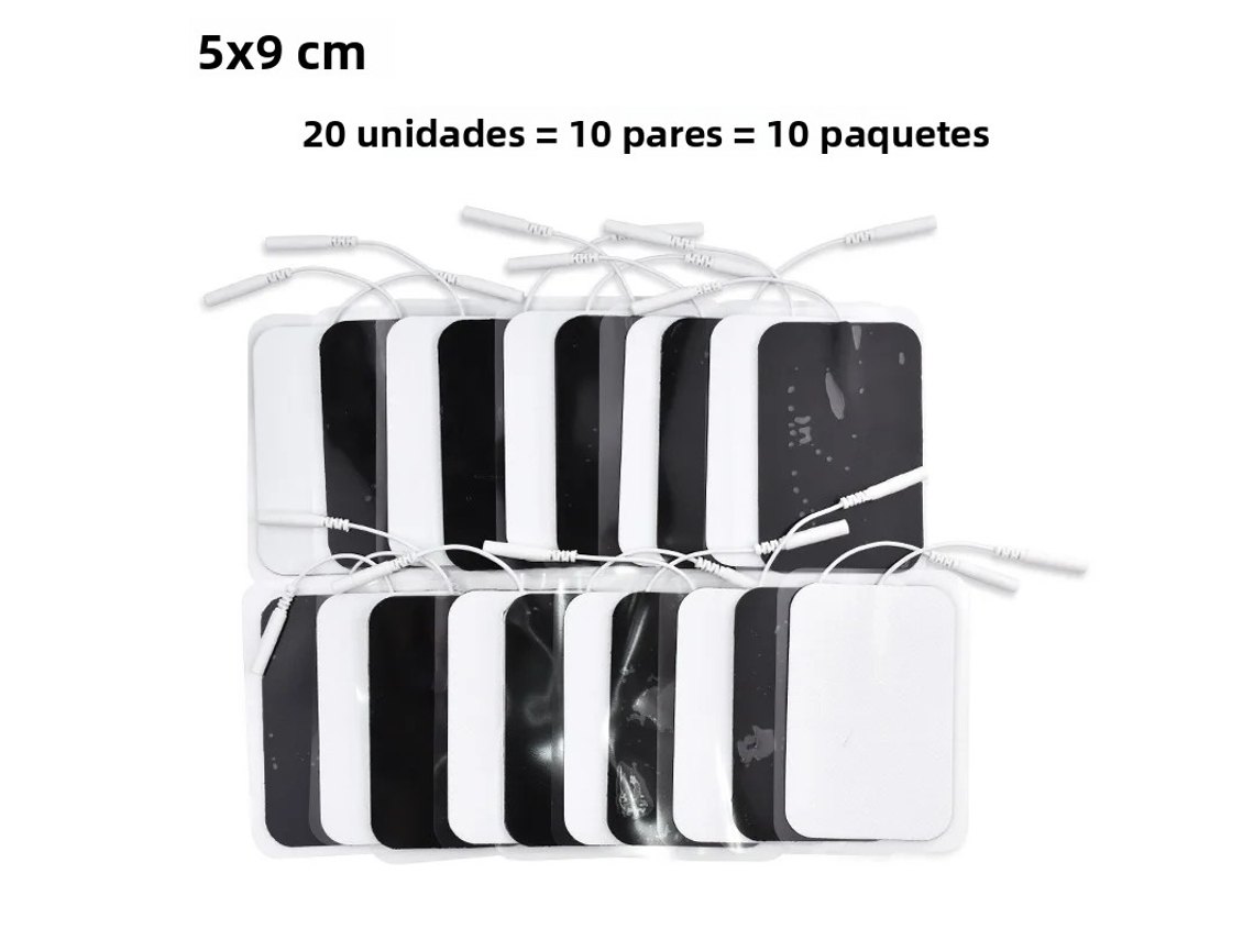Adesivo de Gel para Eletrodos Tens Ems MDUG (20 Unidades, 5x9cm)