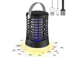Armadilha Elétrica Para Mosquitos À Prova D'água Ipx6 - Lâmpada Led 3 Em 1