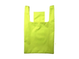Sacola De Compras Dobrável De Grande Capacidade Com Alças Reforçadas Para Itens Pesados, Ideal Para Compras De Supermercado E Viagens. Cor: Verde