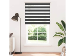 Maison Exclusive - Cortina De Zebra 125x230 Cm Largura Do Tecido 120,9cm Poliéster