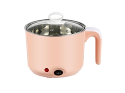 Panela Elétrica Mini 1.5l Aço Inox Multifuncional Rapid Cooker para Massas e Sopas | S/MARCA